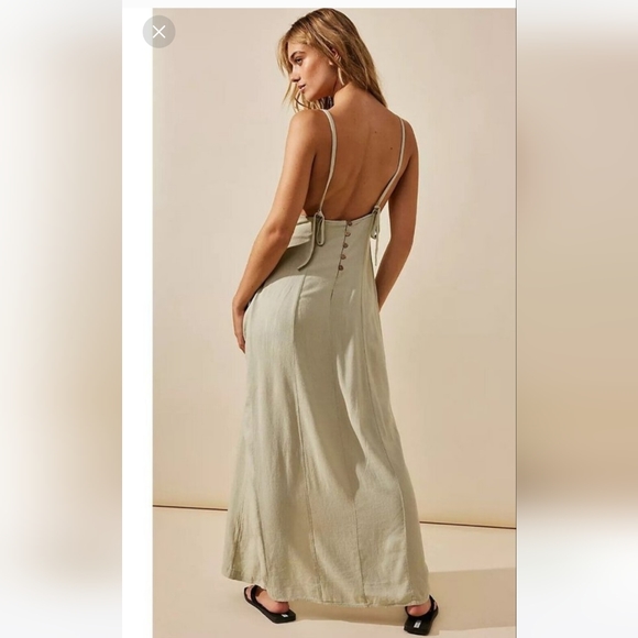 Free People Free-est Romantic Wrapped jumpsuit dress. NWOT. - Picture 6 of 8